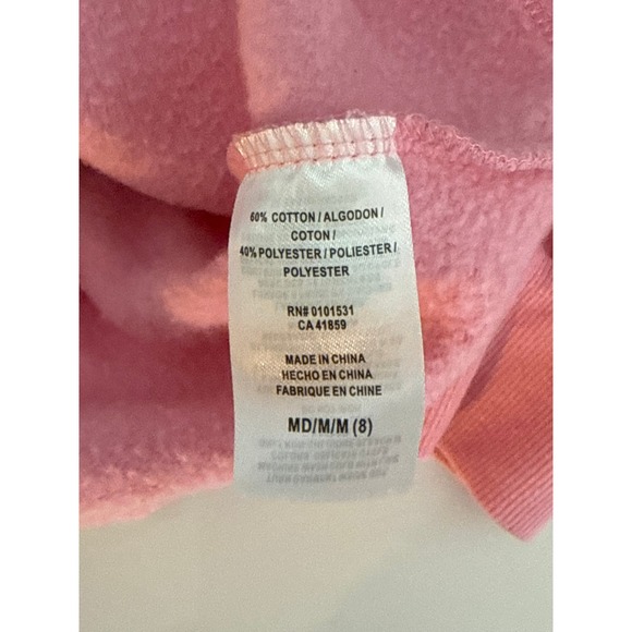 Wicked Movie Elphaba & Glinda Crop Top Sweaters Long Sleeve Girls M8 Pink&Green - Picture 4 of 6